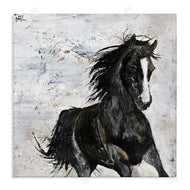 Design Fabrikken | Wild Black Horse Galloping