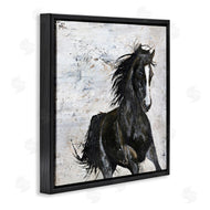 Design Fabrikken | Wild Black Horse Galloping