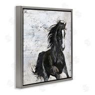 Design Fabrikken | Wild Black Horse Galloping