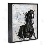 Design Fabrikken | Wild Black Horse Galloping