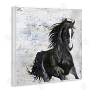Design Fabrikken | Wild Black Horse Galloping
