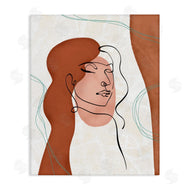Ziwei Li | Organic Female Portrait Abstract Linework