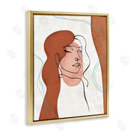 Ziwei Li | Organic Female Portrait Abstract Linework