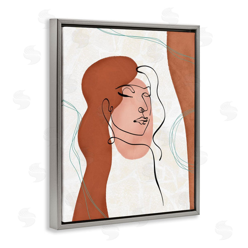 Ziwei Li | Organic Female Portrait Abstract Linework