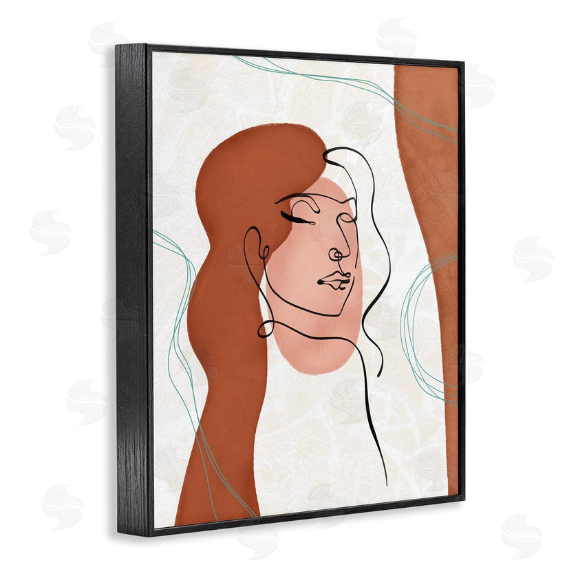 Ziwei Li | Organic Female Portrait Abstract Linework