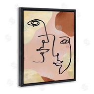 Ziwei Li | Mixed Faces Abstract Linework Portrait