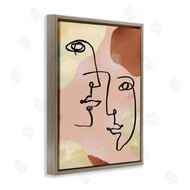 Ziwei Li | Mixed Faces Abstract Linework Portrait