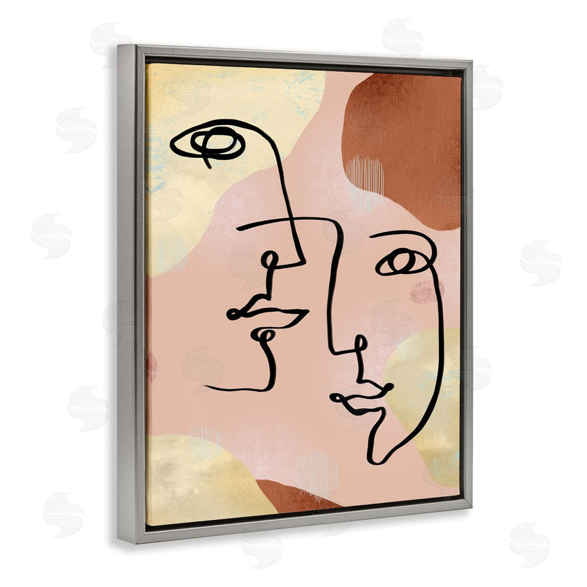 Ziwei Li | Mixed Faces Abstract Linework Portrait