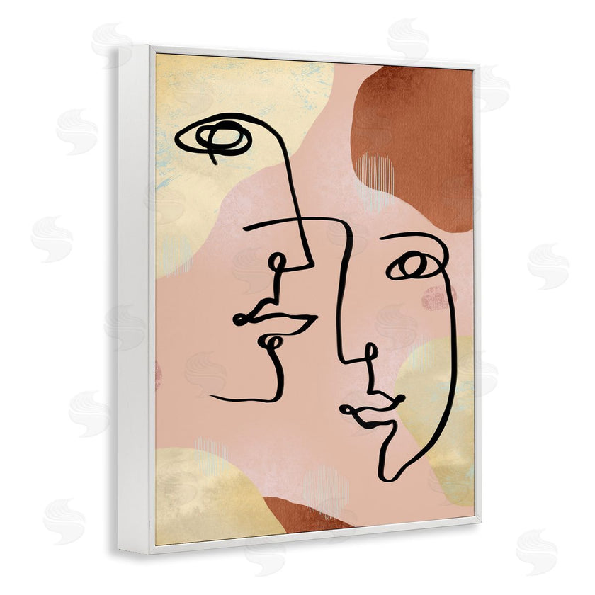 Ziwei Li | Mixed Faces Abstract Linework Portrait