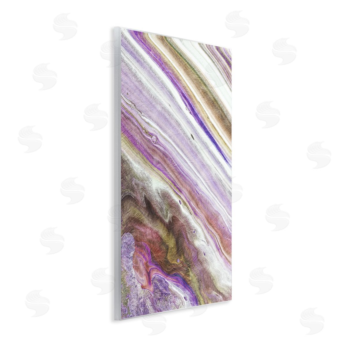 Marcus Prime Abstract Interstellar Stripe Pattern Wall Plaque Art