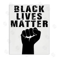 Marcus Prime | Black Lives Matter Typography Raised Fist