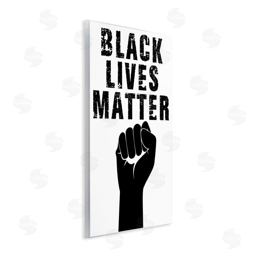 Marcus Prime | Black Lives Matter Typography Raised Fist