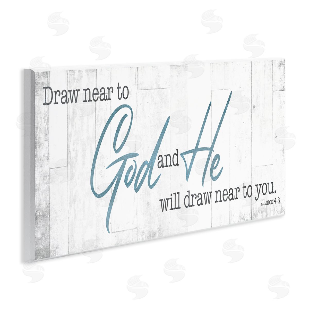 Near to God Charming Proverb Wood Plaque Wall Art, Home Decor by Milli Villa