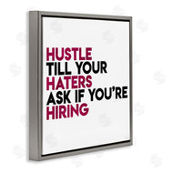 Milli Villa | Hustle Till Haters Hire Motivational Pink