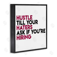 Milli Villa | Hustle Till Haters Hire Motivational Pink