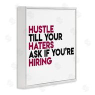 Milli Villa | Hustle Till Haters Hire Motivational Pink