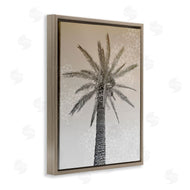 Stupell Studio | Sepia Palm Tree Geometric Pattern