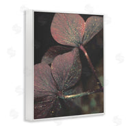 Stupell Studio | Red Sparkle Warm Tone Clover