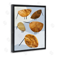 Stupell Studio | Abstract Tree Pattern Birds Geometric Shapes
