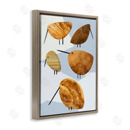 Stupell Studio | Abstract Tree Pattern Birds Geometric Shapes