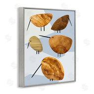 Stupell Studio | Abstract Tree Pattern Birds Geometric Shapes