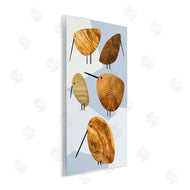 Stupell Studio | Abstract Tree Pattern Birds Geometric Shapes