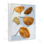 Stupell Studio | Abstract Tree Pattern Birds Geometric Shapes