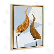 Stupell Studio | Tall Tree Pattern Birds Geometric Shapes