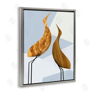 Stupell Studio | Tall Tree Pattern Birds Geometric Shapes