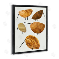 Stupell Studio | Cute Tree Patterned Birds Rustic