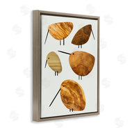 Stupell Studio | Cute Tree Patterned Birds Rustic