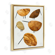 Stupell Studio | Cute Tree Patterned Birds Rustic