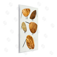 Stupell Studio | Cute Tree Patterned Birds Rustic