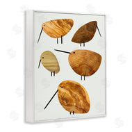 Stupell Studio | Cute Tree Patterned Birds Rustic