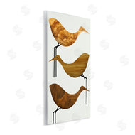 Stupell Studio | Abstract Wooden Pattern Storks Rustic