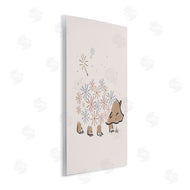 Stupell Studio | Dandelion Flower Hedgehog Cute Animal