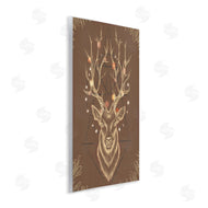 Ziwei Li | Rustic Deer Antlers Geometric Sketch