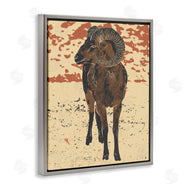Ziwei Li | Abstract Vintage Ram Animal Horns