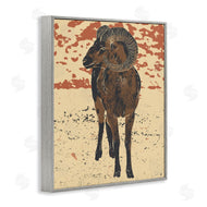 Ziwei Li | Abstract Vintage Ram Animal Horns