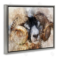 Ziwei Li | Big Horned Ram Abstract Portrait