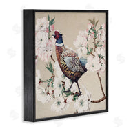 Ziwei Li | Vintage Wild Turkey Pink Tree Blossoms