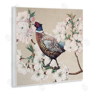 Ziwei Li | Vintage Wild Turkey Pink Tree Blossoms