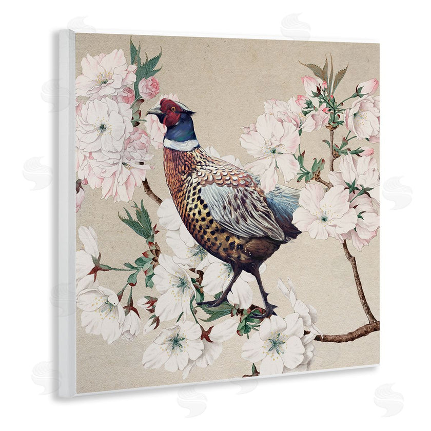 Ziwei Li | Vintage Wild Turkey Pink Tree Blossoms