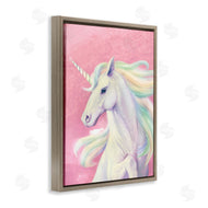 Ziwei Li | Pink Unicorn Playful Rainbow