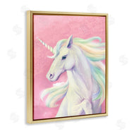 Ziwei Li | Pink Unicorn Playful Rainbow