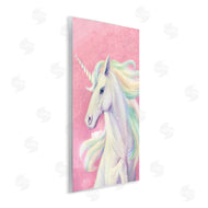 Ziwei Li | Pink Unicorn Playful Rainbow