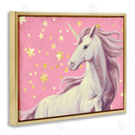 Ziwei Li | Unicorn in Pink Starry Sky