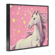 Ziwei Li | Unicorn in Pink Starry Sky