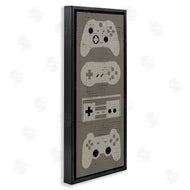 Stupell Studio | Common Game Controllers Vintage
