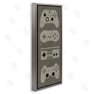Stupell Studio | Common Game Controllers Vintage